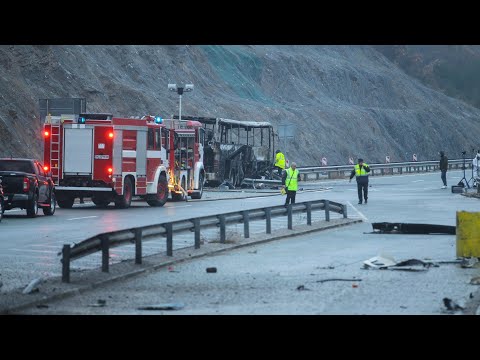 Të paktën 46 persona të vdekur pas djegies së një autobusi në Bullgari