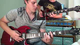 Coheed and Cambria - Here to Mars guitar cover