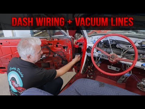 Dash Wiring and Vacuum Lines on the 1964 Cadillac Eldorado