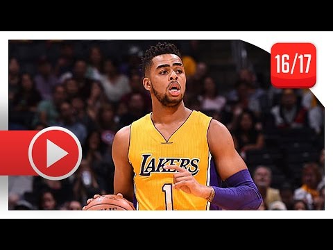 D'Angelo Russell Full PS Highlights vs Nuggets (2016.10.07) - 21 Pts, 5 Ast