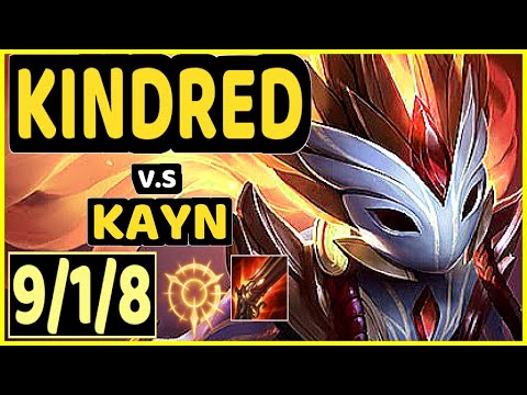 BGOB (KINDRED) vs KAYN - 9/1/8 KDA JUNGLE CHALLENGER GAMEPLAY - BR