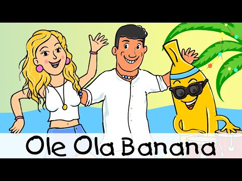 Hot Banditoz - Ole Ola Banana (Official Kids Video) || Kinderlieder zum Mitsingen und Bewegen