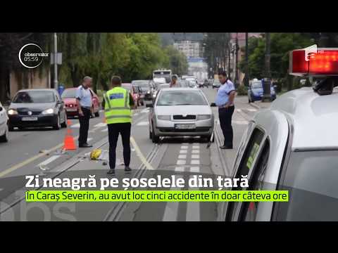 A fost o zi neagră pe şoselele din România!