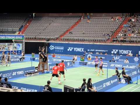 HD] 2013 Badminton Asia Championships R1 MD KO SH  LEE Y.D [1] (KOR) VS LEE S.M  TSAI C.H (TWN) (1)