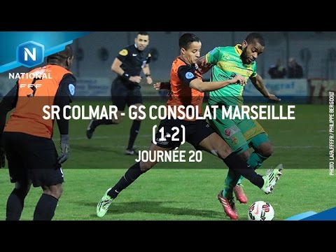 J20 : SR Colmar - GS Consolat Marseille (1-2), le résumé