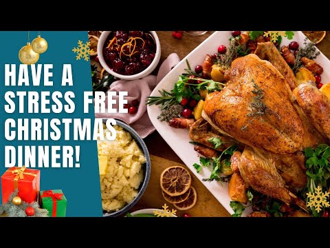 Make Christmas Day easier on yourself! with my top 10 tips for a stress free Christmas Dinner!