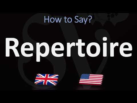 How to Pronounce Repertoire? (2 WAYS!) UK/British Vs US/American English Pronunciation