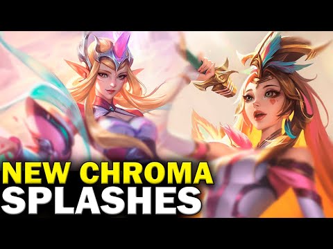NEW Chroma Splashes - Seraphine, Soraka, Evelynn & Yone - League of Legends