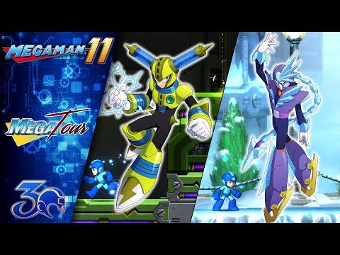 Megaman 11 PC: FuseMan & TundraMan Stages | MegaTour P25 - 4K [60FPS]