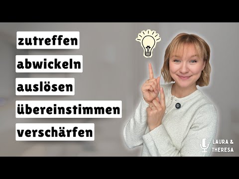 C1: Kennst du diese Verben?