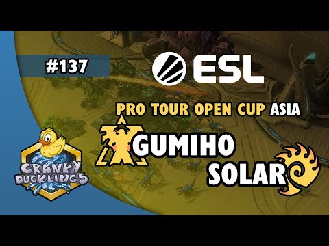 GuMiho vs Solar - TvZ | ESL Open Cup #137 Asia | Weekly EPT StarCraft 2 Tournament