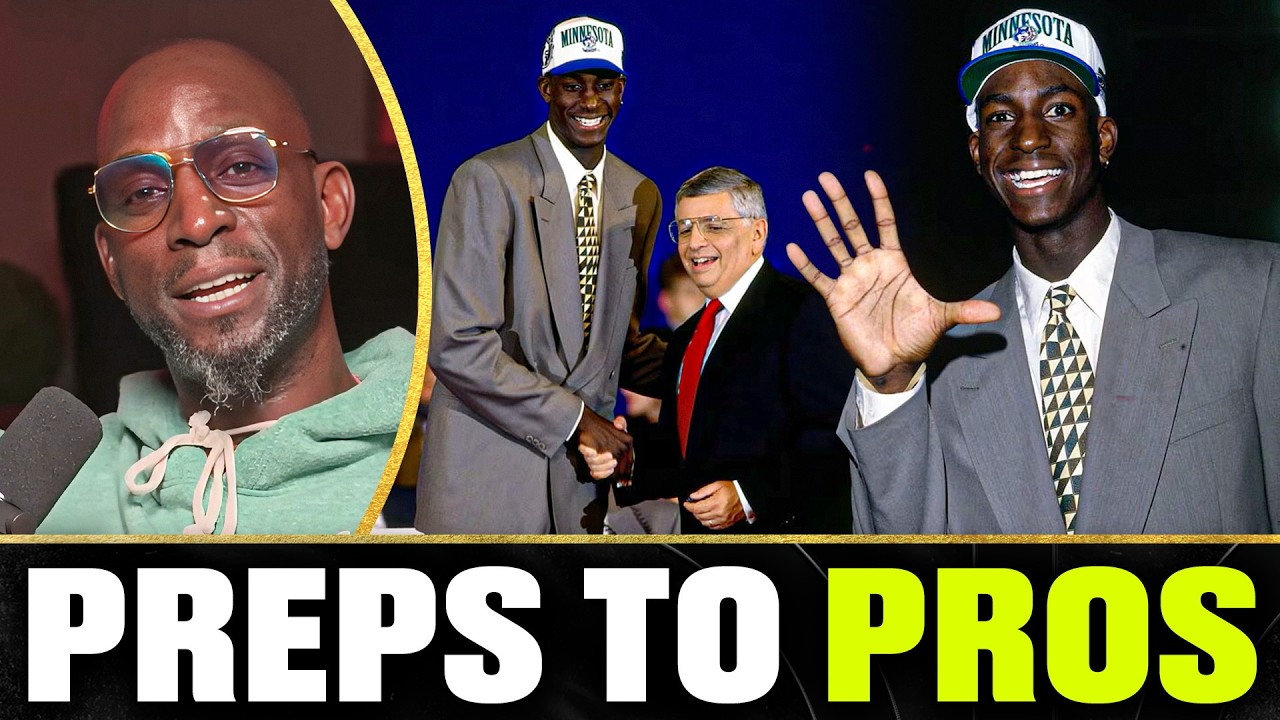 Kevin Garnett Relives His 1995 Draft Night