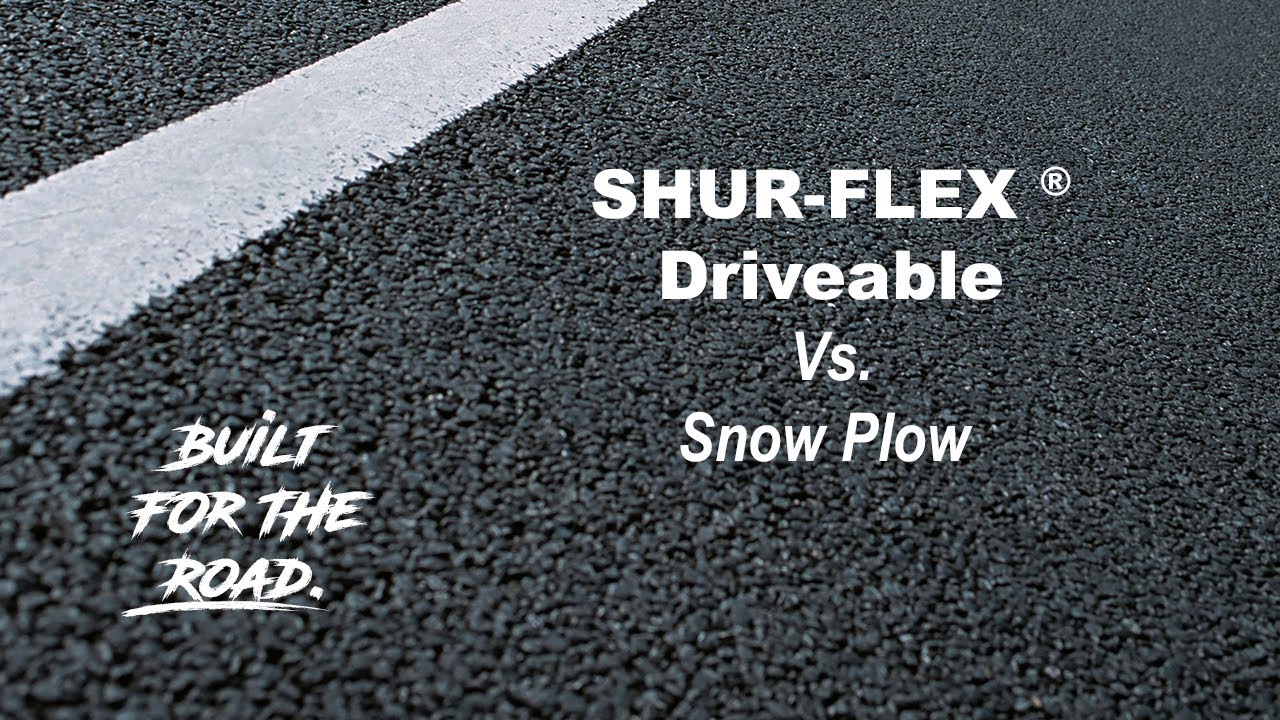 Shur-Flex Driveable Delineator Vs Montana Snow Plow