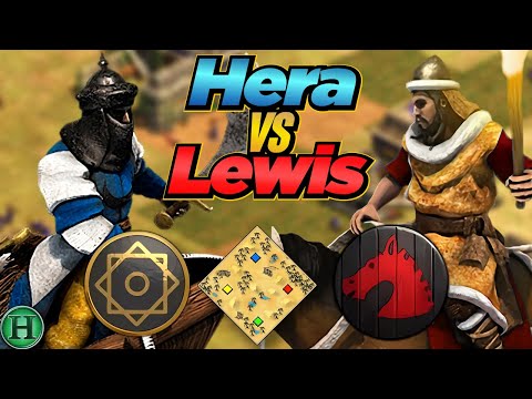 Saracens vs Huns | 1v1 Arabia | vs Lewis | AoE2
