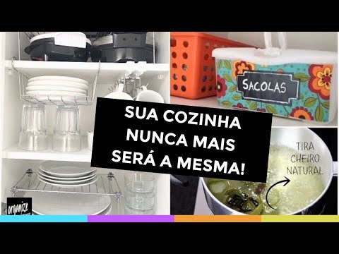 5 TOP TRUQUES DE LIMPEZA E ORGANIZAÇÃO DA COZINHA QUE VOCÊ PRECISA CONHECER! Organize sem Frescuras