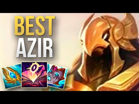 BEST AZIR IN THE WORLD FULL GAMEPLAY! | CHALLENGER AZIR MID GAMEPLAY | Patch 11.11 S11