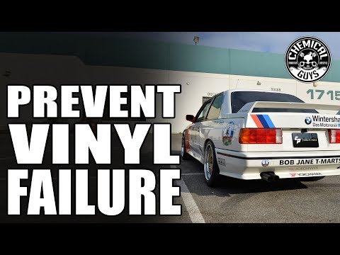 How To Prevent Vinyl Peeling and Fading? | 1990 BMW M3 | Chemical Guys Car Care