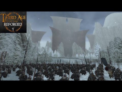 MOUNT GUNDABAD, SITE OF DURINS AWAKENING (Siege Battle) - Third Age: Total War (Reforged)