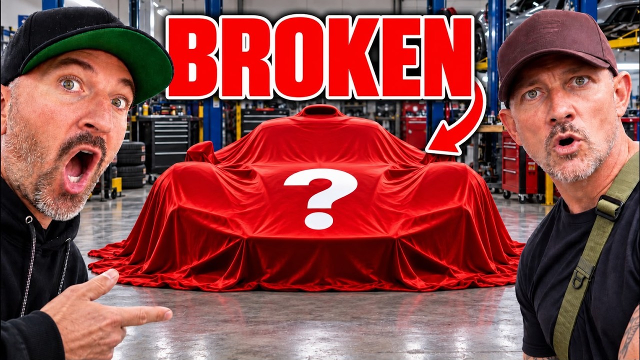 REVEALING MY DREAM CARBON SUPERCAR..(It’s Broken) 😡
