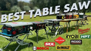 Best Table Saw? Milwaukee, DeWalt, Skilsaw, Ridgid [2025]