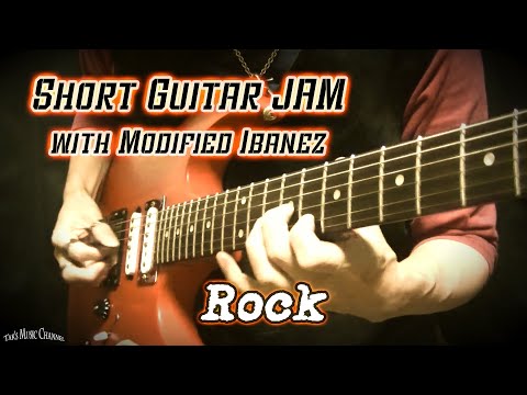 Short Guitar JAM with Modified Ibanez [Rock] Video