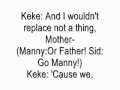 Ice Age 4 We Are Family Lyrics