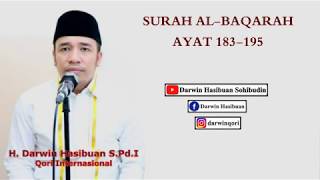 Download lagu SURAH AL-BAQARAH AYAT 183-195 H. DARWIN HASIBUAN S.PD.I mp3