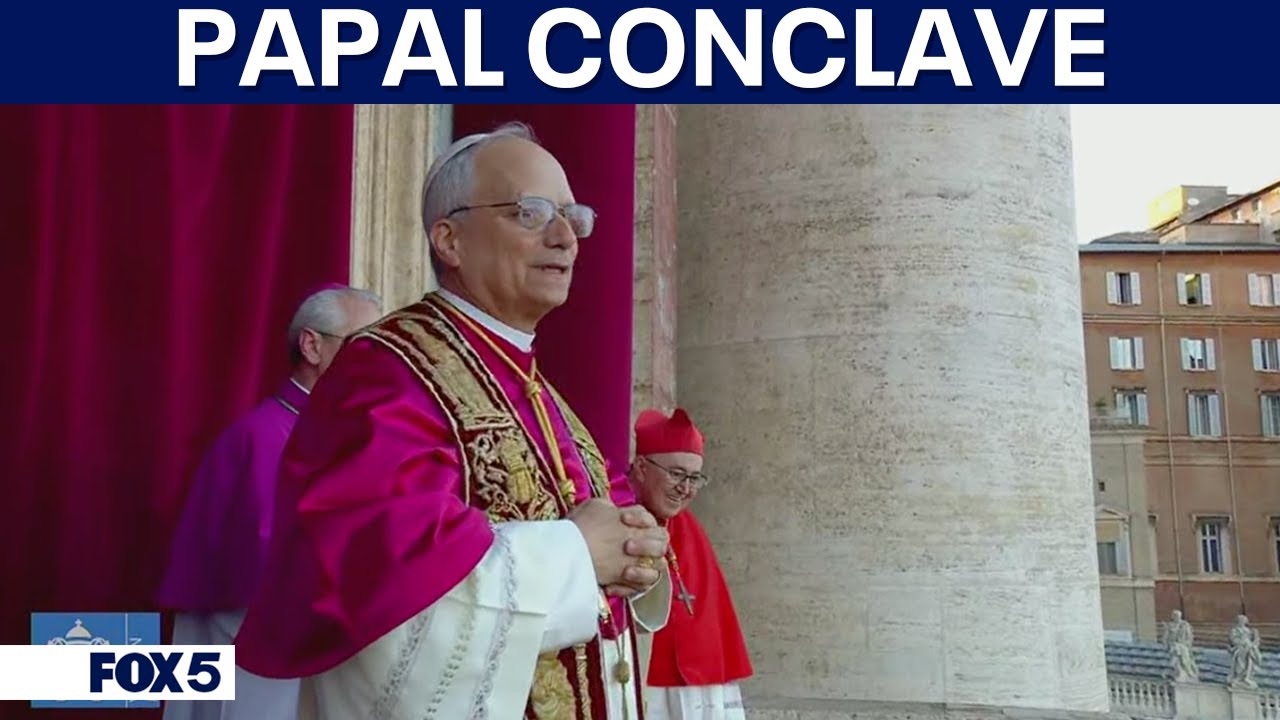 FULL: Papal Inauguration for Pope Leo XIV, Cardinal Robert Francis Prevost named first American Pope