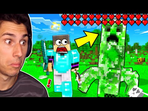 Minecraft, But Creepers Are 1000X STRONGER!