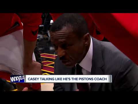 Dwane Casey is speaking like he's got the Pistons job locked up