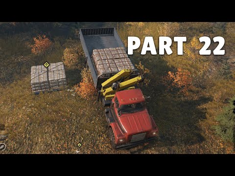 Lost Bags - Smithville Dam | SnowRunner Gameplay - Part 22