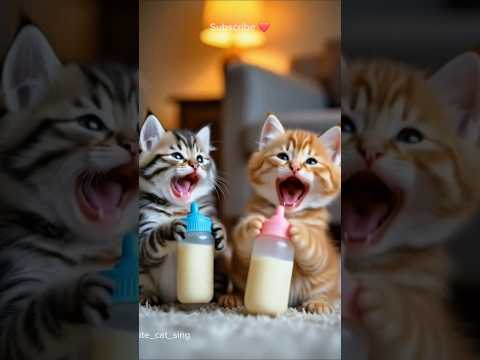 Cats laughing 😂🤭 #catlovers #cat #cute #kitty #catlover #funnycats #cutecat #meow #apt #sing