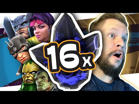 16x 5, 6 Star FEATURED Crystal Opening (1 NEW) Stryfe & Doom CEO Karma | Marvel Contest of Champions