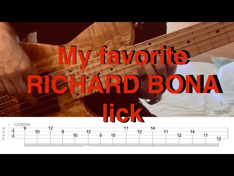 Richard Bona lick variation