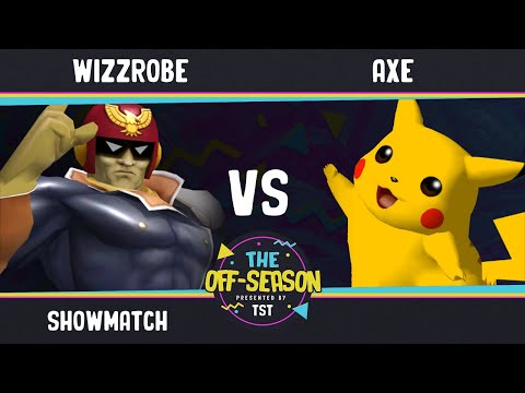 The Off Season - Showmatch - Wizzrobe (Captain Falcon) VS Tempo | Axe (Pikachu) - SSBM Melee