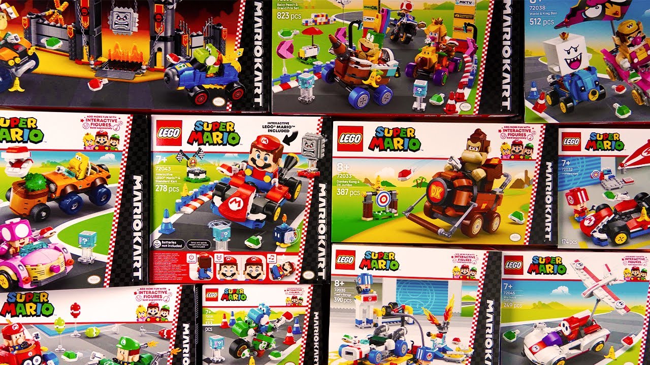 【All LEGO Mario Kart sets】