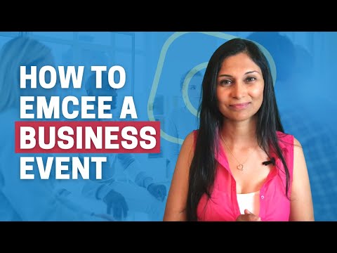 How to emcee a business event