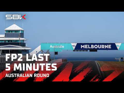 The LAST 5 minutes of FP2 at Phillip Island 🧨 | 2026 #AustralianWorldSBK 🇦🇺