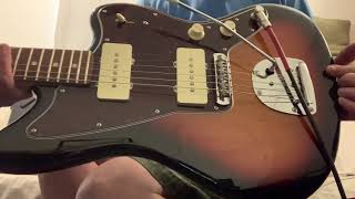 Video thumbnail for 2020 Fender Player Jazzmaster CME Exclusive 3 Color Sunburst w Black Headcap MIM Mexico by johnnyangel69