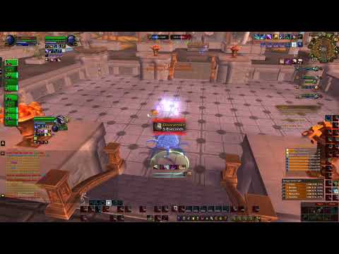 WoW 5x Multiboxing Druids PvP Temple of Motgoku win 3-14-20 - Multidayz