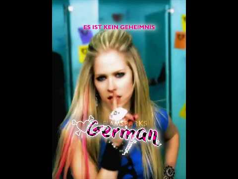 Avril Lavigne | Girlfriend (multilanguage | 7) #shorts