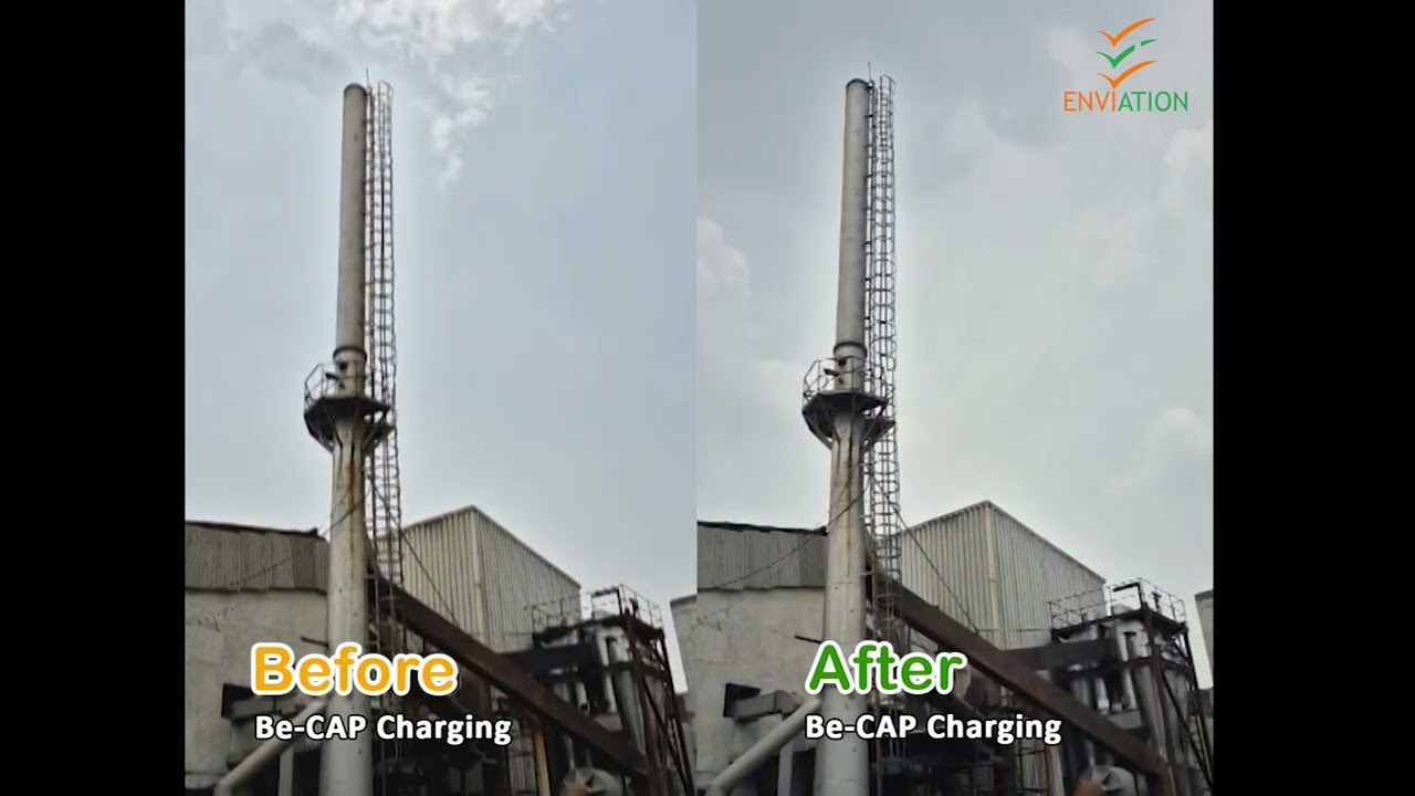 IRRA Electrostatic Cyclone Separator installation for 6TPH Ricehusk Boiler