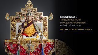Thangtong Gyalpo Longevity Empowerment