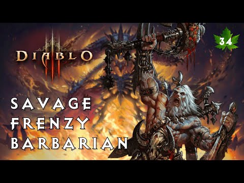 D3 S34 Quick Progress Update - Savage Frenzy Barbarian (Season 34 16/02/2025)