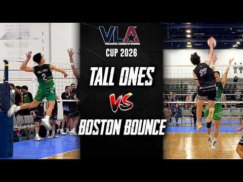 2nd FIVE SET Match in a Row! | The Tall Ones vs Boston Bounce (VLA Cup 2026 Game 2)