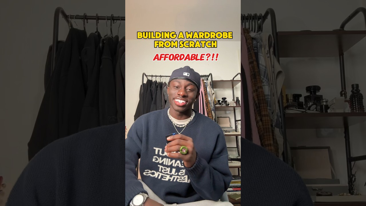 Building a wardrobe FROM SCRATCH, Affordably.