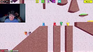 🔵ROBLOX - JOGANDO COM O BONDE!!!