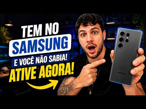 Seu Samsung ISSO e 99% DAS PESSOAS Nunca ATIVARAM! (5 FUNÇÕES INCRÍVEIS)