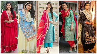 Nimrat khaira suit design 2020/party wear suits/punjabi suit design 2020 || By girls fashion trend