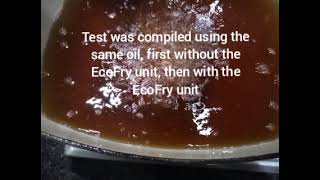Ecofryer oil saver 2021